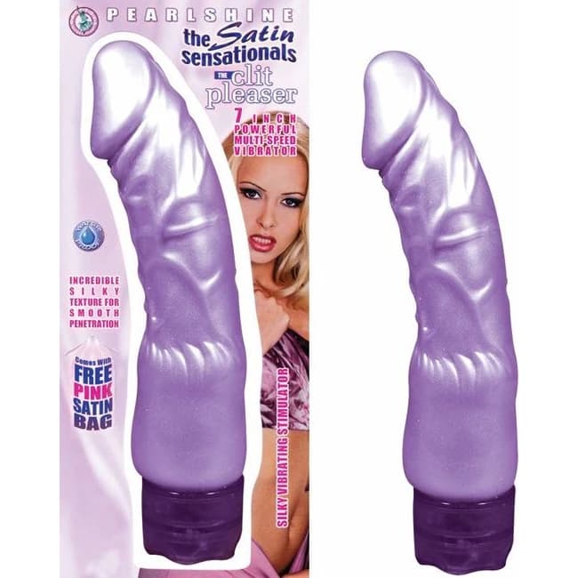 Pearlshine the Satin Sensationals the Clit Pleaser Lav, image 1