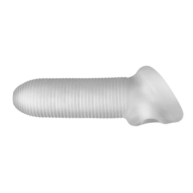 Perfect Fit Fat Boy Micro Ribbed Sheath 5.5in Clear, image 1