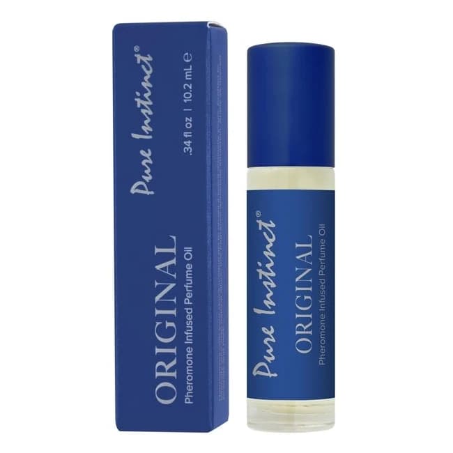 Pure Instinct Pheromone Infused Perfume Oil Original .34fl Oz/10.2ml - Image 1