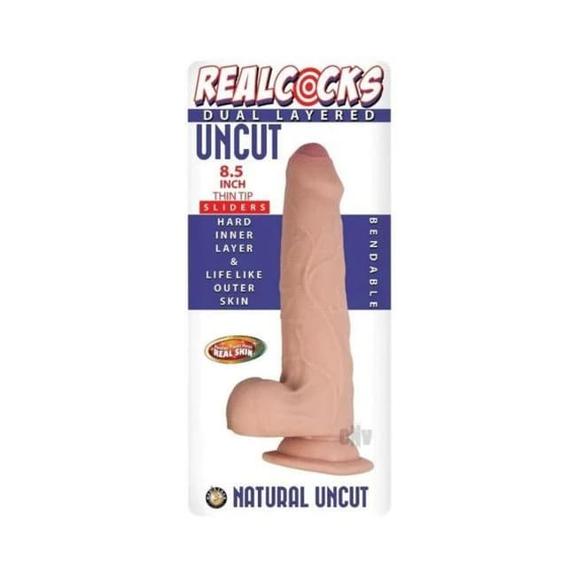 Realcocks Dual Layered Uncut Slider Thin Tip, image 1
