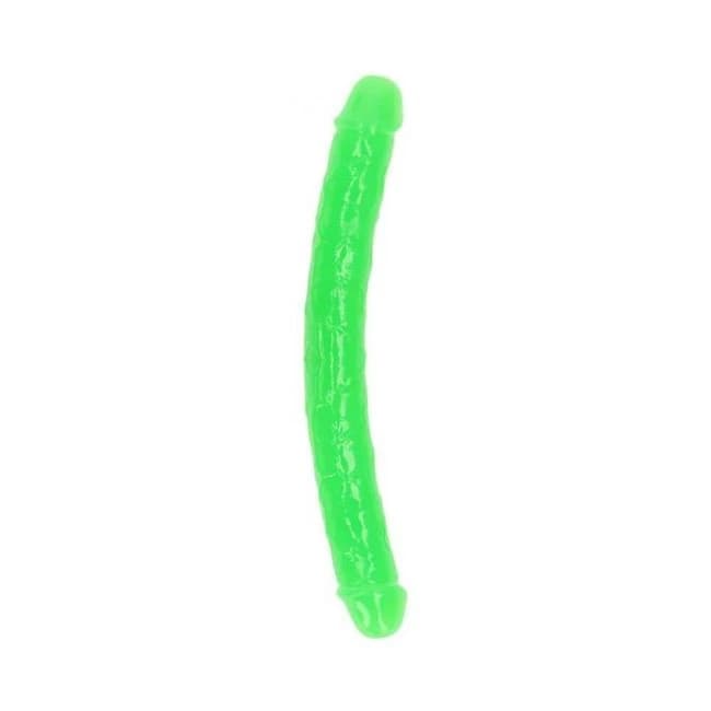 Realrock Glow in the Dark Double Dong. Dual-Ended Dildo, image 1