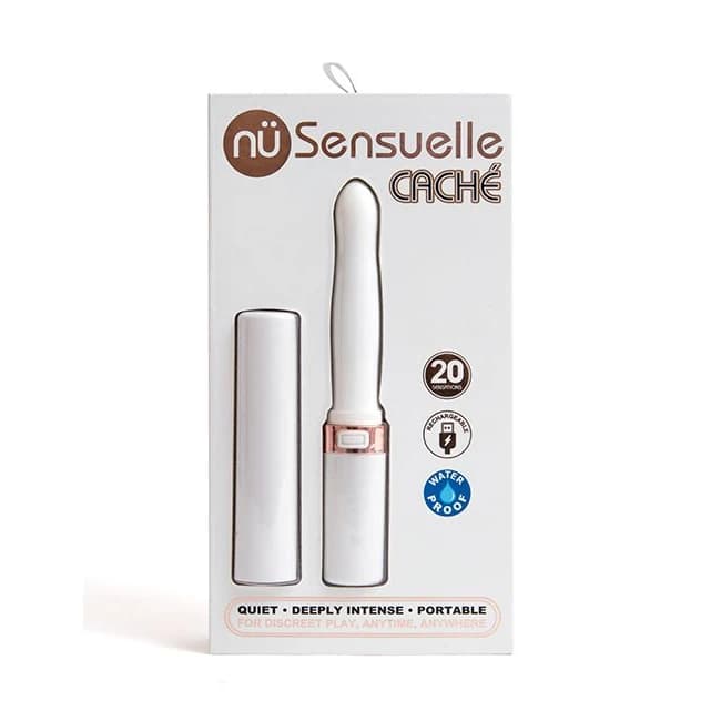 Sensuelle Cache 20 Function Covered Vibe White - Image 1 Sensuelle Cache 20 Function Covered Vibe White - Image 1