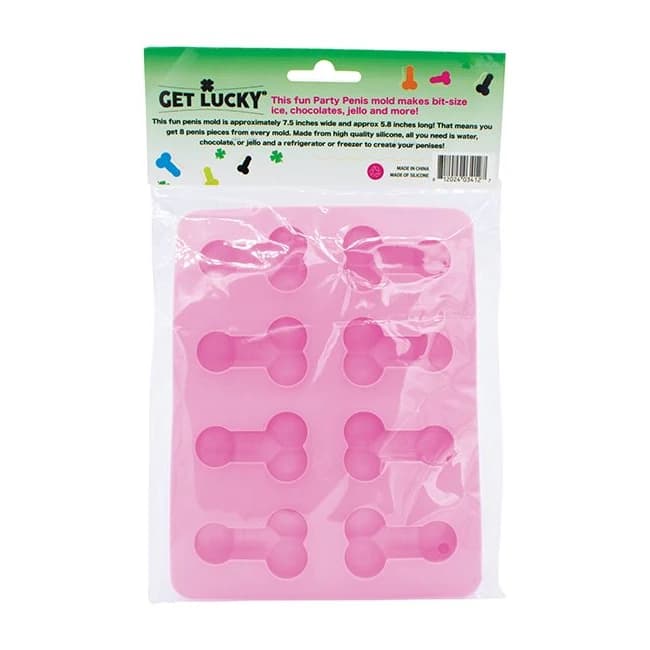 Shibari Get Lucky Penis Party Chocolate Ice Tray - Image 1