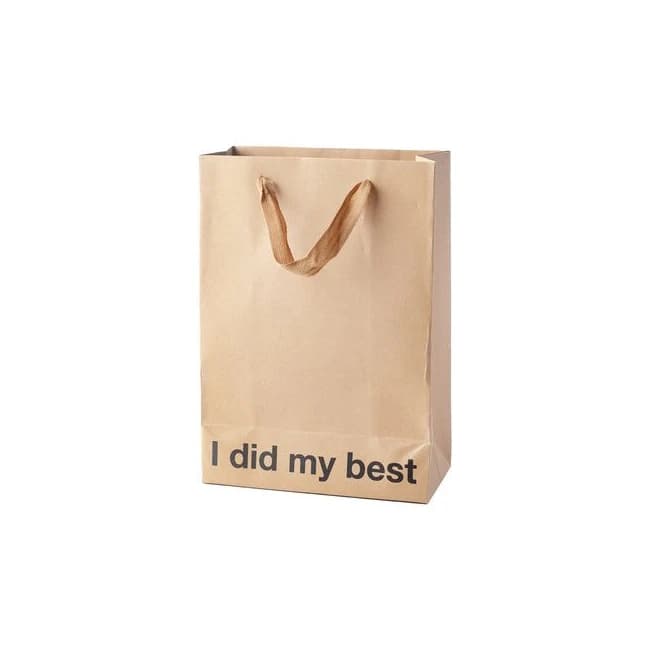 Snarky Gift Bags I Did My Best 3pk, image 1