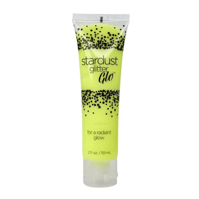 STARDUST GLITTER GLO INCANDESCENT YELLOW 2 OZ - Image 1