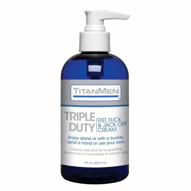 Titanmen Triple Duty Fist Fuck & Jack Off Crm 8 Oz (bu) - Image 1 Titanmen Triple Duty Fist Fuck & Jack Off Crm 8 Oz (bu) - Image 1