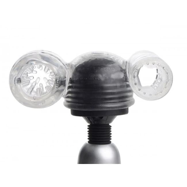 Wand Essentials Twin Turbo Strokers Attachment - Image 1 Wand Essentials Twin Turbo Strokers Attachment - Image 1