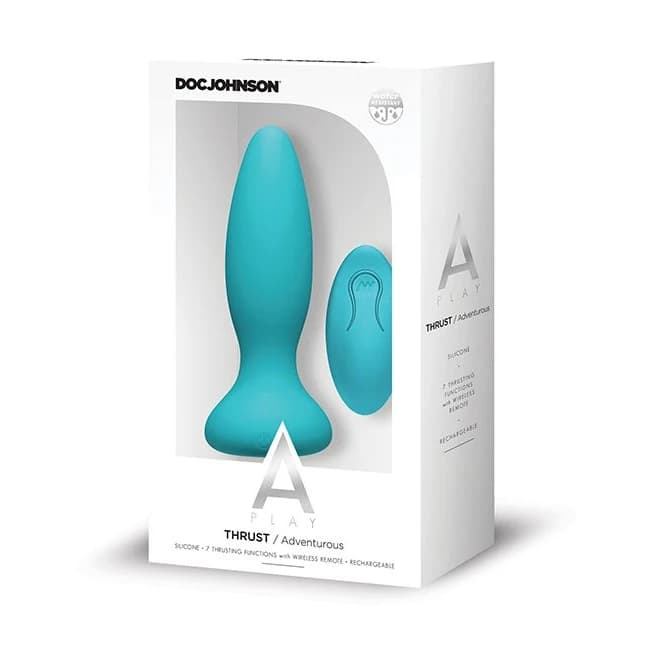 A-Play Thrust Adventurous Plug Rechargeable W/ Remote, image 1