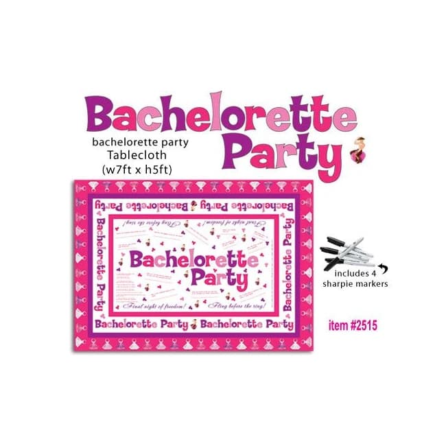 (wd) Bachelorette Party Tablec Trivia - Image 1