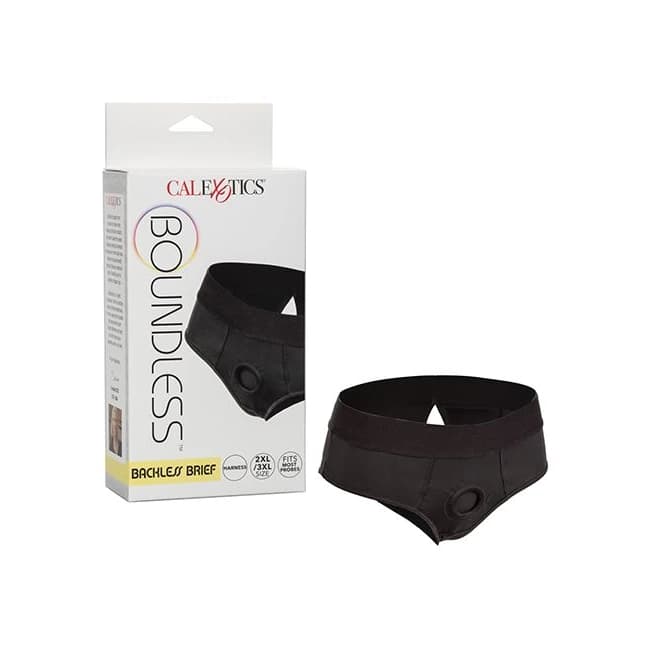 Boundless Backless Brief 3xl Harness Black, image 1