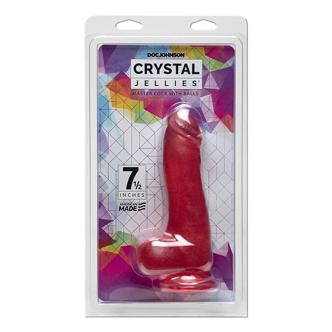 Crystal Jellies Master Co Balls 7.5 in Pink, image 1