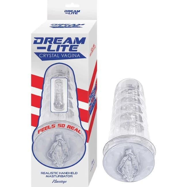 (wd) Dream-lite Crystal Vagina Masturbator Clear - Image 1 (wd) Dream-lite Crystal Vagina Masturbator Clear - Image 1