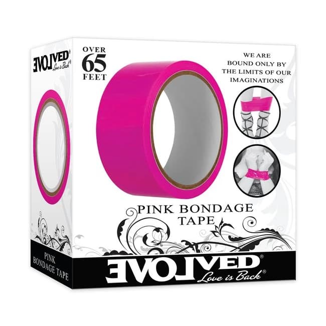 (wd) Evolved Bondage Tape Pink Ft - Image 1