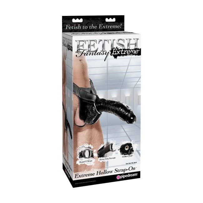 (WD) FETISH FANTASY EXTREME HO STRAP ON BLACK - Image 1