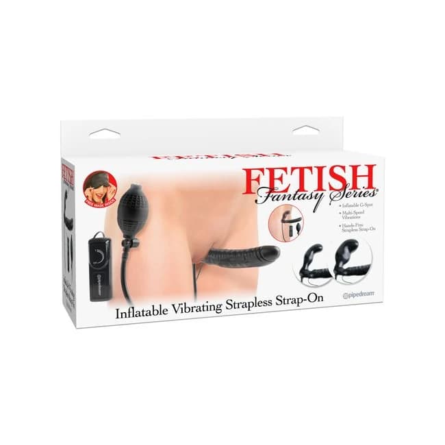 Fetish Fantasy Inflatable Strapless Strap on, image 1