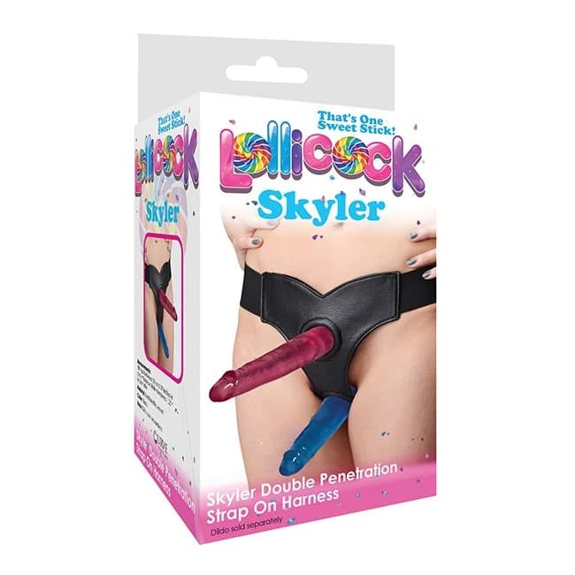 (wd) Lollicock Skyler Double Penetration Strap on Harness - Image 1 (wd) Lollicock Skyler Double Penetration Strap on Harness - Image 1