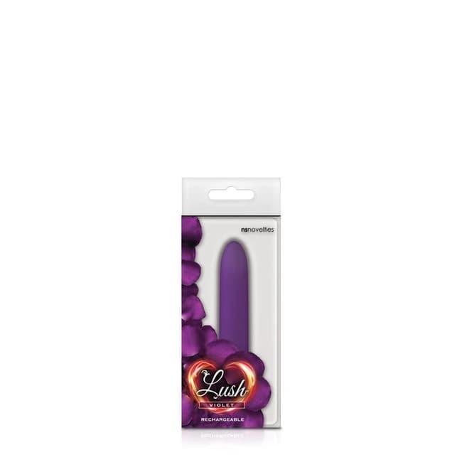 Lush Violet Purple Petite Rechargeable Vibrator, image 1