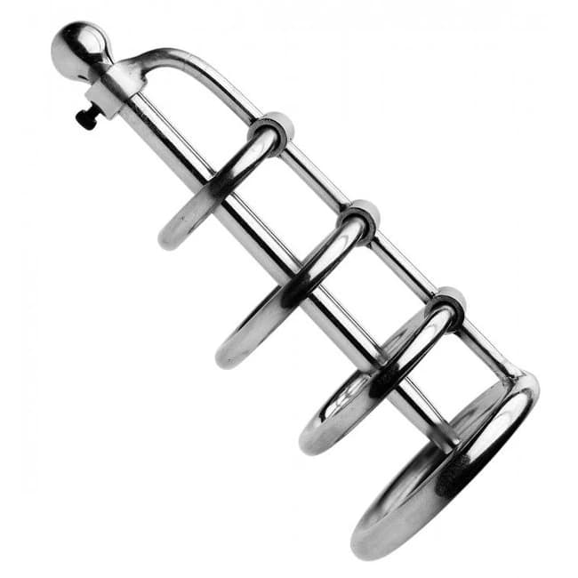 (wd) Master Series Gates of He W/urethral Plug - Image 1