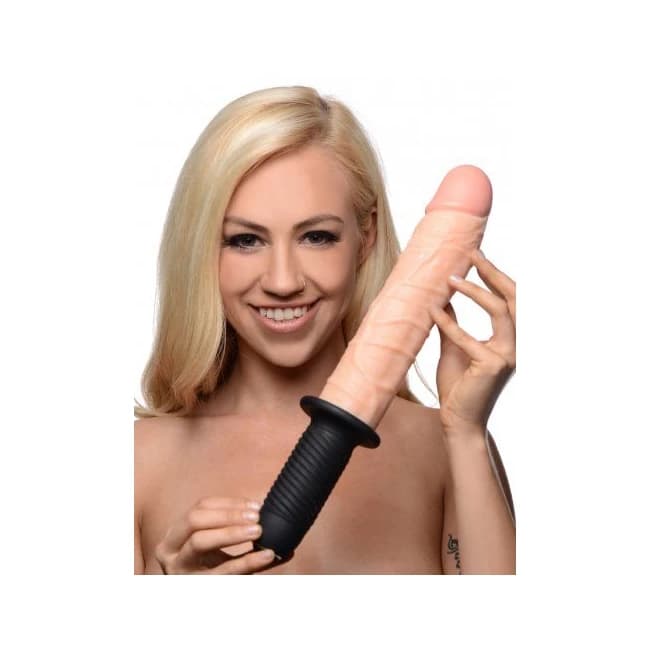 (wd) Master Series Onslaught 1 Dildo Thruster Flesh - Image 1 (wd) Master Series Onslaught 1 Dildo Thruster Flesh - Image 1