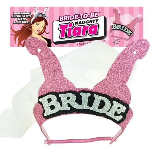 (wd) Naughty Bridal Tiara - Image 1