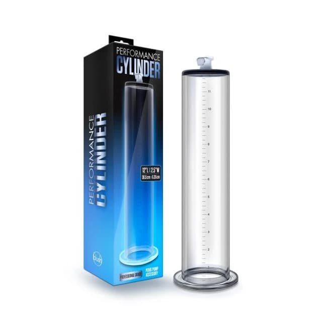 (wd) Performance 12 in X 2.5 I Penis Pump Cylinder Clear - Image 1 (wd) Performance 12 in X 2.5 I Penis Pump Cylinder Clear - Image 1