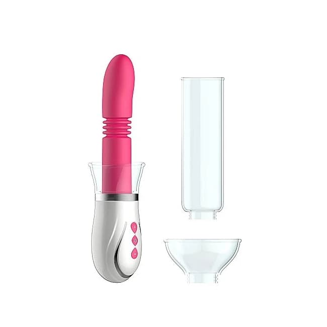 Pumped Thruster 4 in 1 Co Rechargeable Pump Kit Pink, image 1