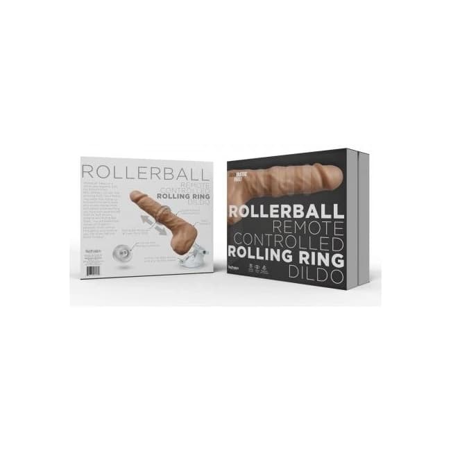 (wd) Rollerball Dildo W/ Rolli Ball Function & Suction Cup - Image 1 (wd) Rollerball Dildo W/ Rolli Ball Function & Suction Cup - Image 1