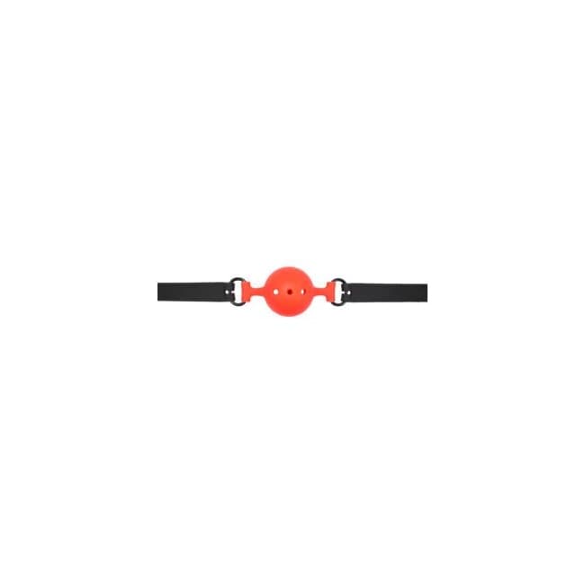 (wd) Stfu Breathable Ball Gag Large Black/orange - Image 1 (wd) Stfu Breathable Ball Gag Large Black/orange - Image 1