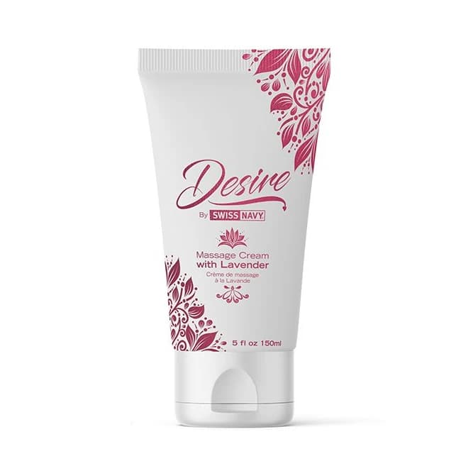 (wd) Swiss Navy Desire Massage Cream Lavender 5 Oz - Image 1 (wd) Swiss Navy Desire Massage Cream Lavender 5 Oz - Image 1