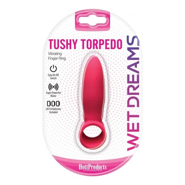 Wet Dreams Tushy Torpedo Finger Ring W/ Turbo Motor, image 1