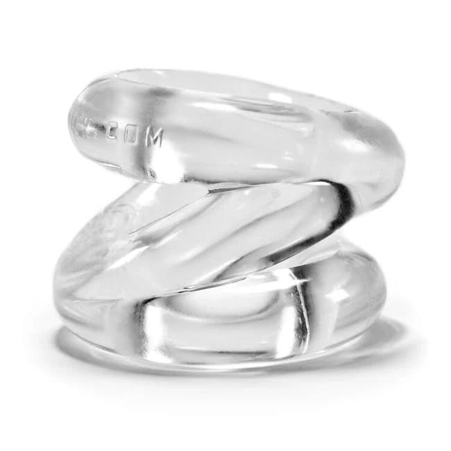 (wd) Z Balls Z Shaped Ballstre Atomic Jock Clear (net) - Image 1
