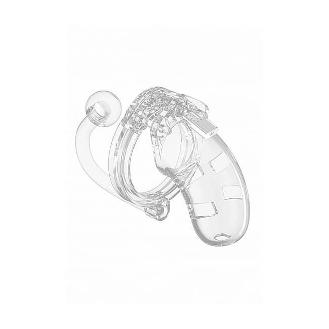 Mancage Chastity 3.5in Cag Plug Model 10 Transparent, image 1
