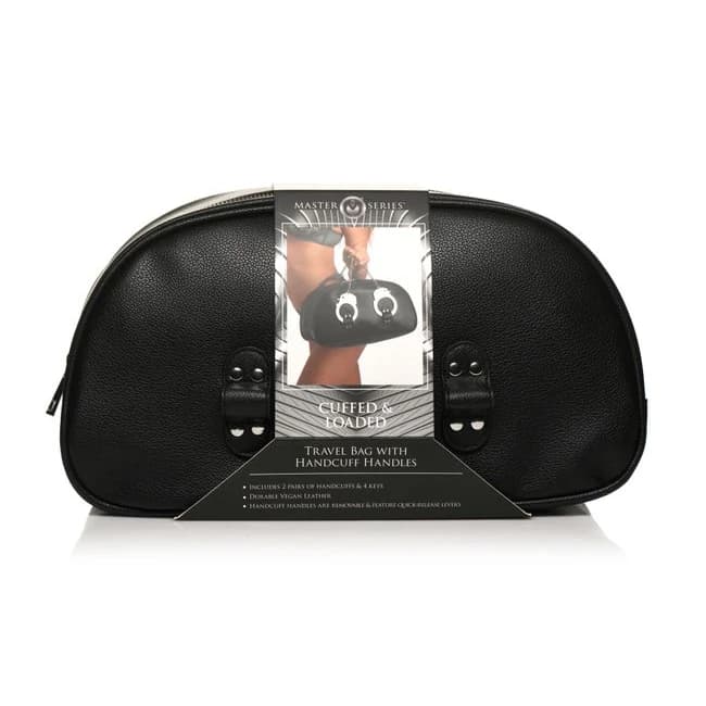 Master Series Cuffed & Loa Travel Bag W/ Handcuff Handles, image 1