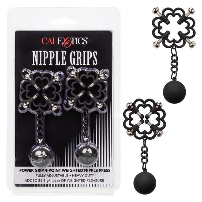 Nipple Grips Power Grip 4 Point Weighted Press, image 1