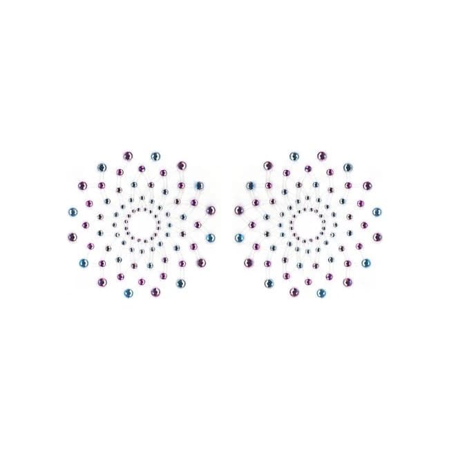 Pasties Crystal Mosaic Blue/purple(peekaboo Crystals), image 1