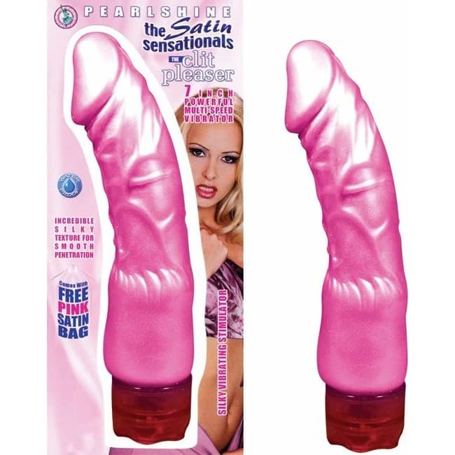 Pearlshine the Satin Sensationals the Clit Pleaser Pin, image 1