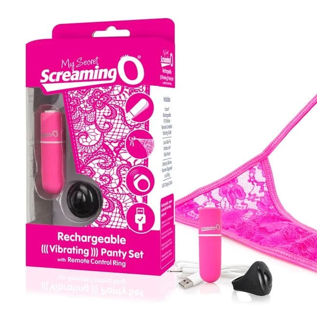 Screaming O My Secret Char Remote Control Panty Vibe Pink, image 1