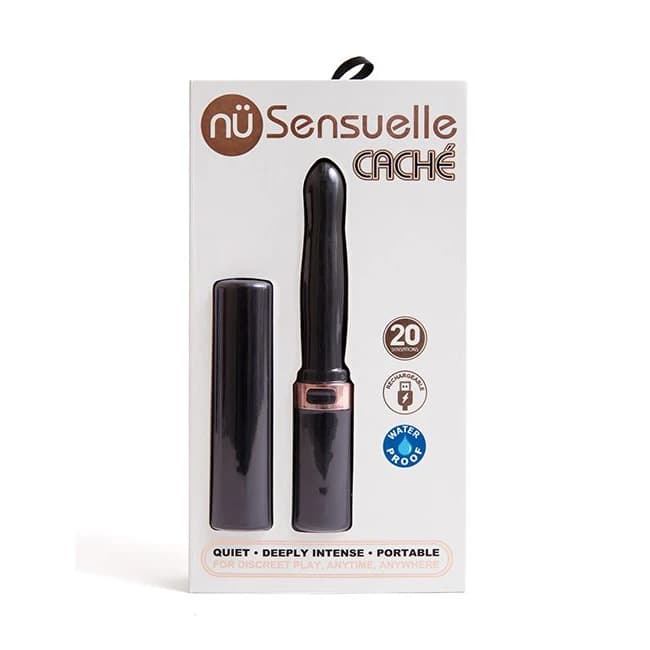 (WD)SENSUELLE CACHE 20 FUNCTIO COVERED VIBE BLACK - Image 1
