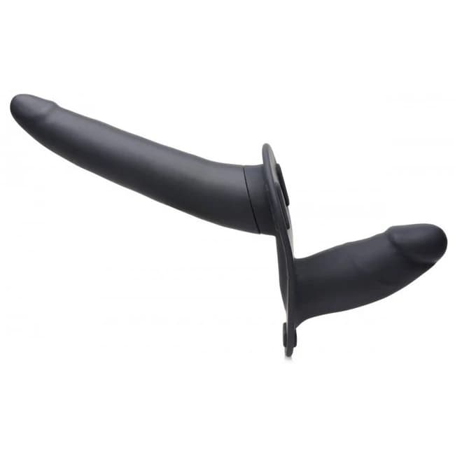 Strap U 8x Power Pegger Do Dildo Vibrating W/ Harness, image 1
