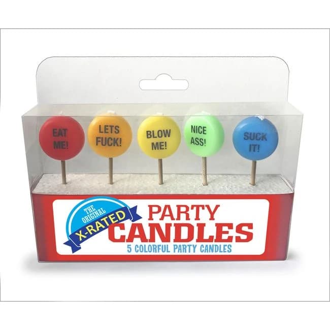 (wd)x-rated Party Candles - Image 1