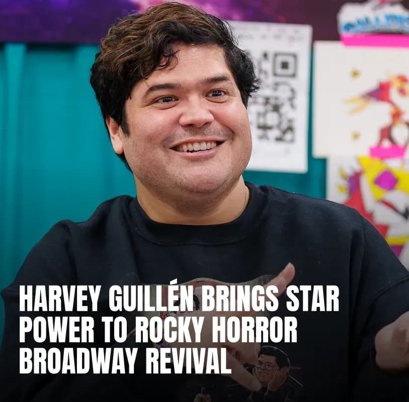 Harvey Guillén Brings Star Power to Rocky Horror Broadway Revival