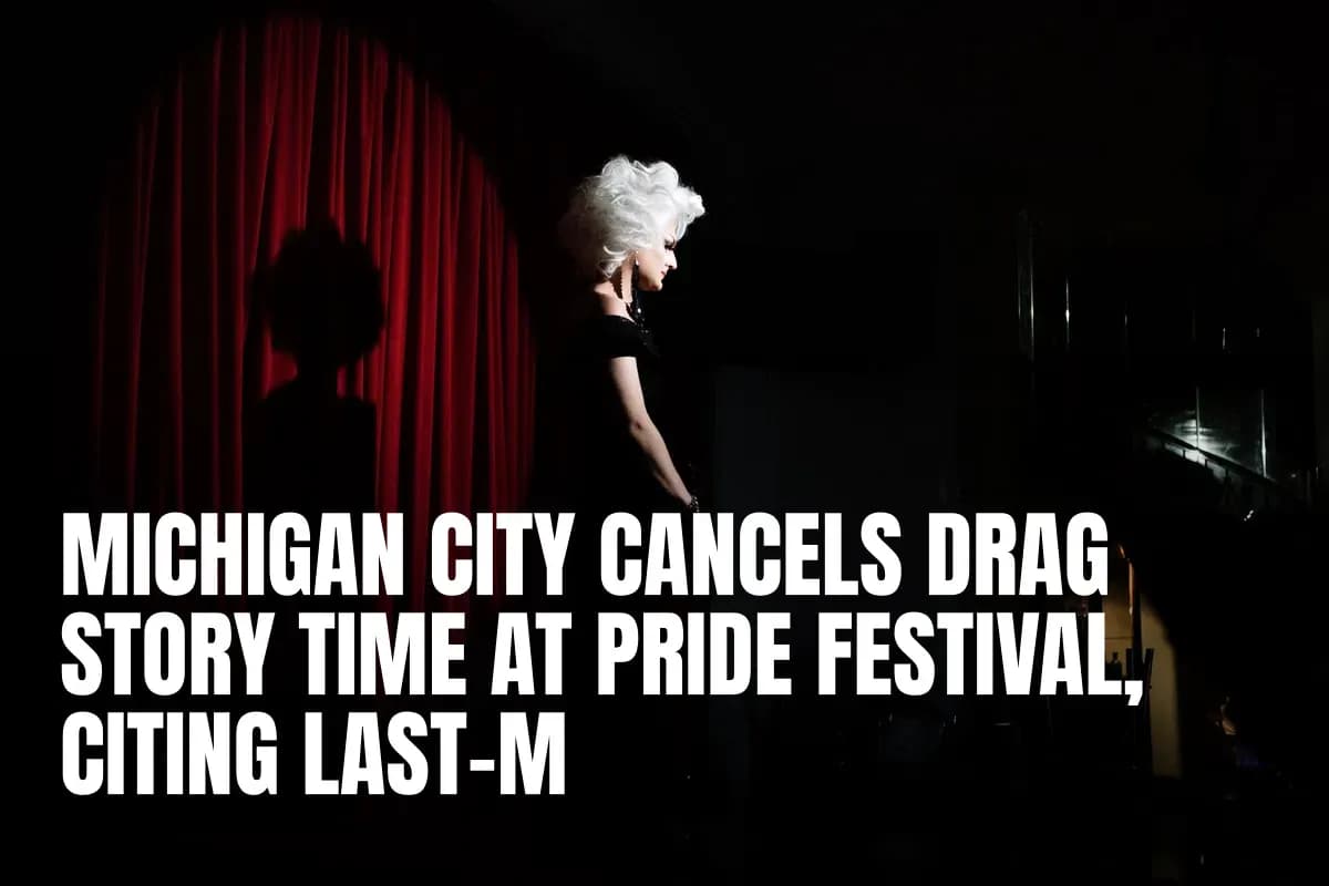 Michigan city cancels drag story time at Pride festival, citing last-minute concerns