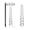 Icicles No 2 Glass Anal Beads Clear box
