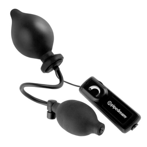Inflatable Sphincter Stretcher Butt Plug Large Black - Image 2