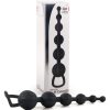 ADAM & EVE SILICONE BUTT BEADS BLACK main