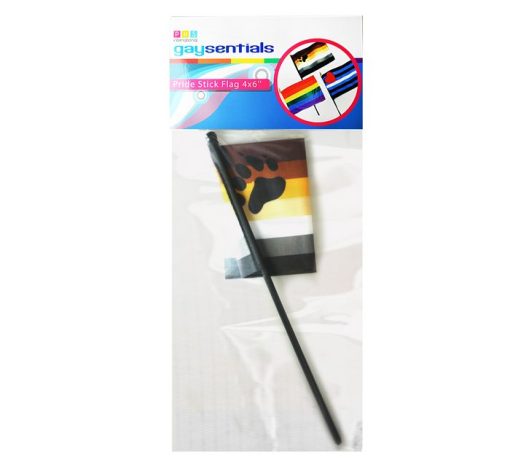 BEAR STICK 4 x 6 FLAG back