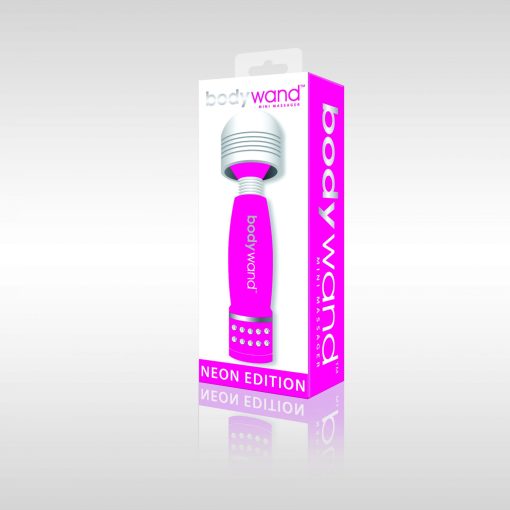 BODYWAND MINI NEON PINK (NET) back