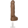 BUST IT SQUIRTING REALISTIC COCK BROWN back