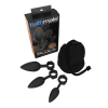 Bathmate Anal Training Plugs Black Main