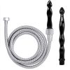 CLOUD 9 FRESH + DELUXE ANAL ENEMA PREMIUM SHOWER KIT W/ 2 TIPS & 6 FT STAINLESS STEEL details